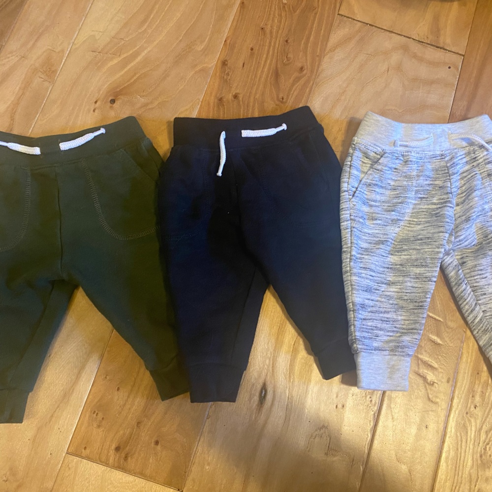 15 pairs of baby pants and shorts 3/6 months